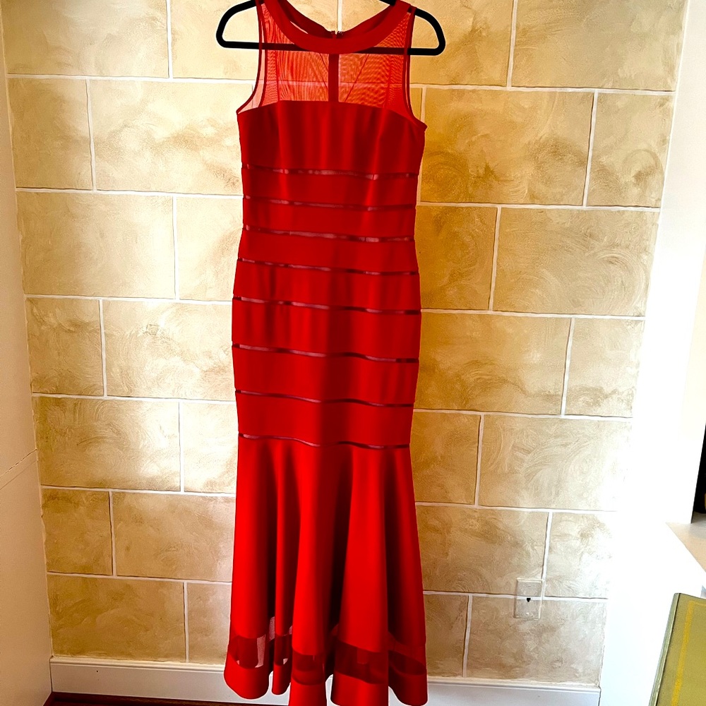 Js Collection Stunning Red Gown! - image 1